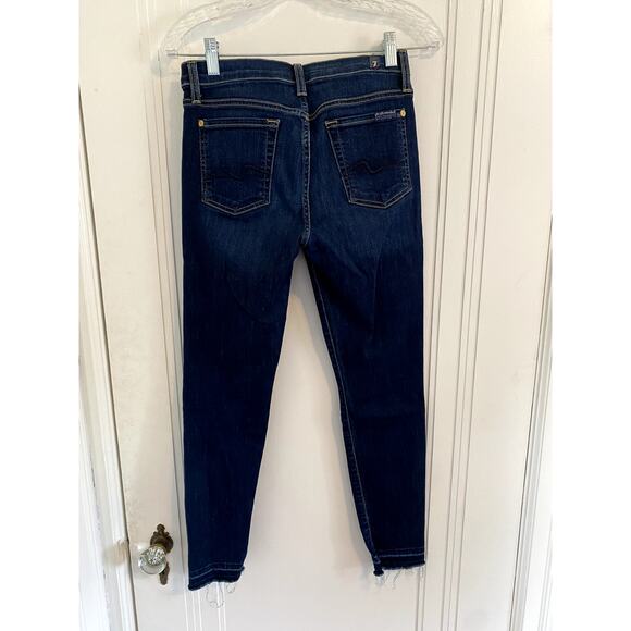7 For All Mankind Women's Skinny Jeans - Picture 4 of 6